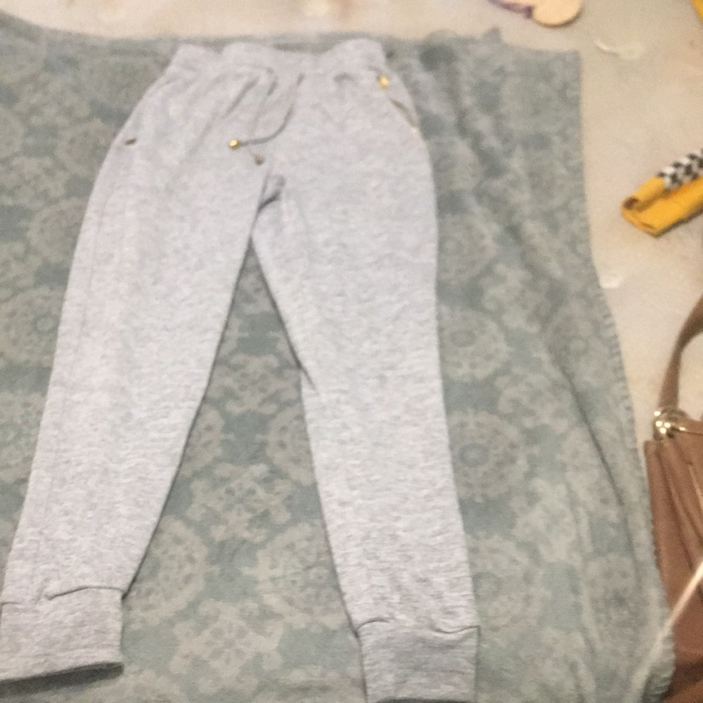 These are women grey joggers